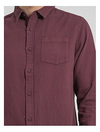 Chemise manches longues pur coton TAMORIS