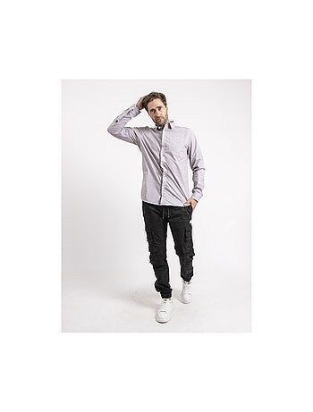 Chemise manches longues pur coton TIVENOL