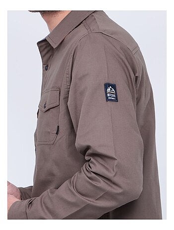 Chemise manches longues pur coton TYREX