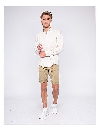 Chemise manches longues pur lin DALAMO