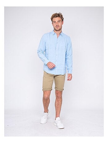 Chemise manches longues pur lin DALAMO