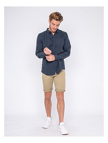 Chemise manches longues pur lin DALAMO