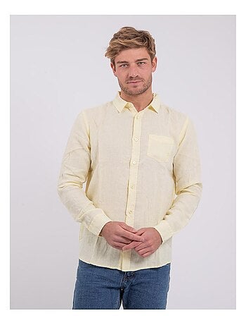 Chemise manches longues pur lin DALAMO