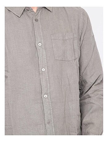 Chemise manches longues pur lin DALAMO