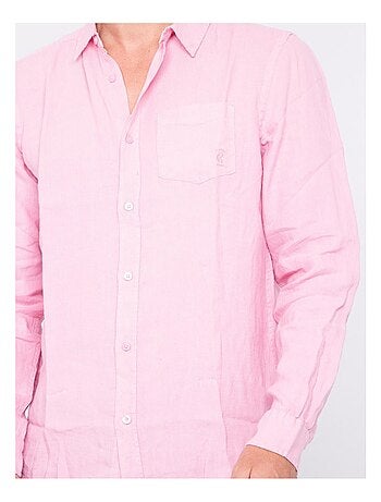 Chemise manches longues pur lin DALAMO