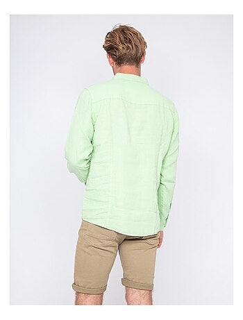 Chemise manches longues pur lin DALAMO