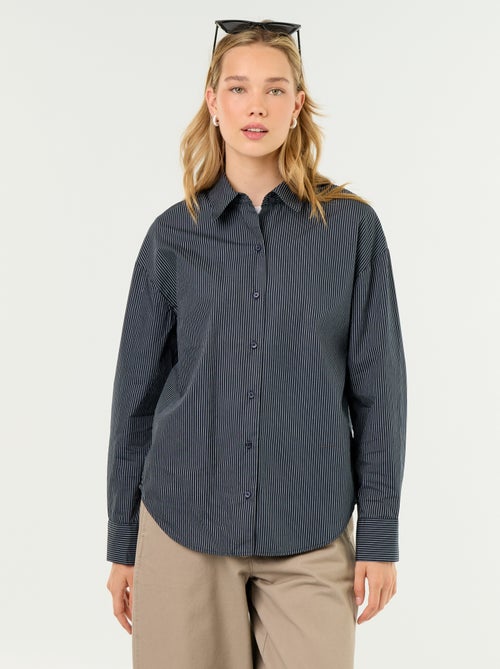 Chemise manches longues rayée - Kiabi Chemise manches longues rayée - Kiabi