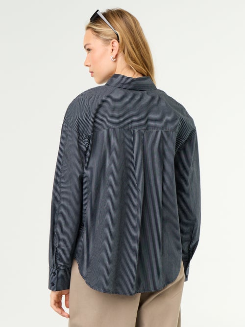 Chemise manches longues rayée - Kiabi Chemise manches longues rayée - Kiabi