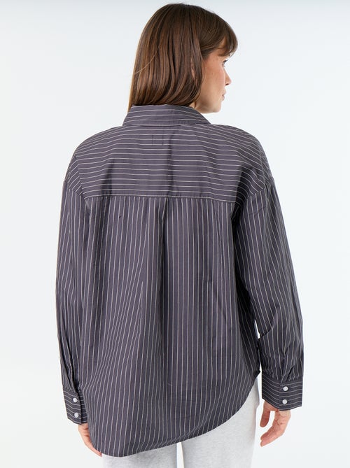 Chemise manches longues rayée - Kiabi Chemise manches longues rayée - Kiabi