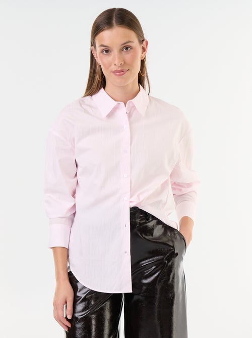Chemise manches longues rayée - Kiabi Chemise manches longues rayée - Kiabi