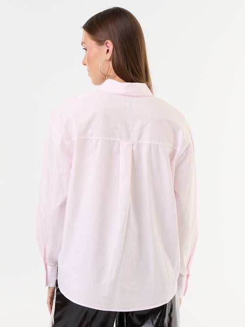 Chemise manches longues rayée - Kiabi Chemise manches longues rayée - Kiabi