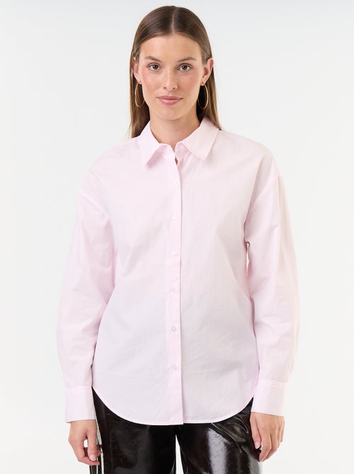 Chemise manches longues rayée - Kiabi Chemise manches longues rayée - Kiabi
