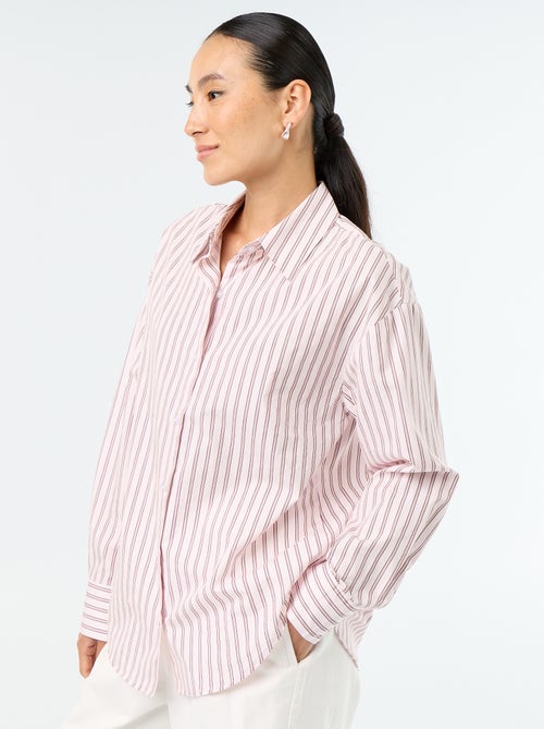 Chemise manches longues rayée - Kiabi Chemise manches longues rayée - Kiabi