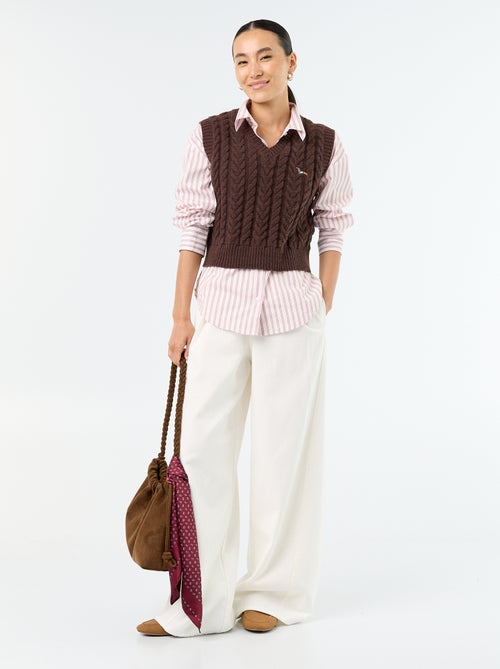 Chemise manches longues rayée - Kiabi Chemise manches longues rayée - Kiabi