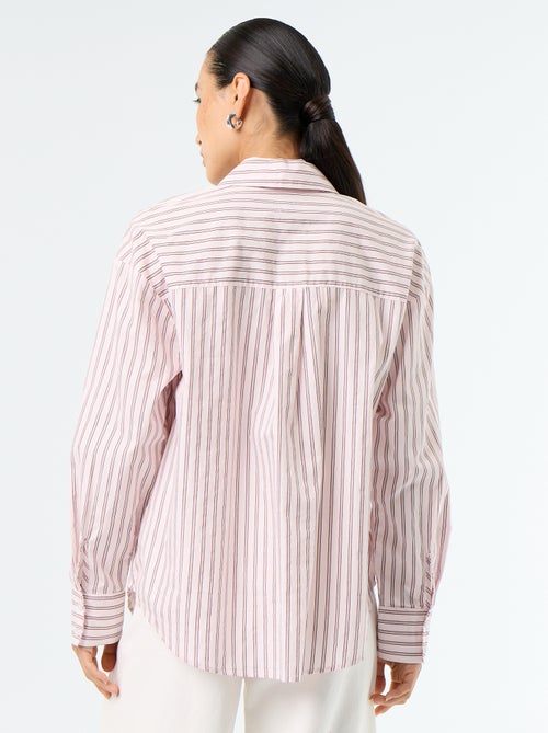Chemise manches longues rayée - Kiabi Chemise manches longues rayée - Kiabi