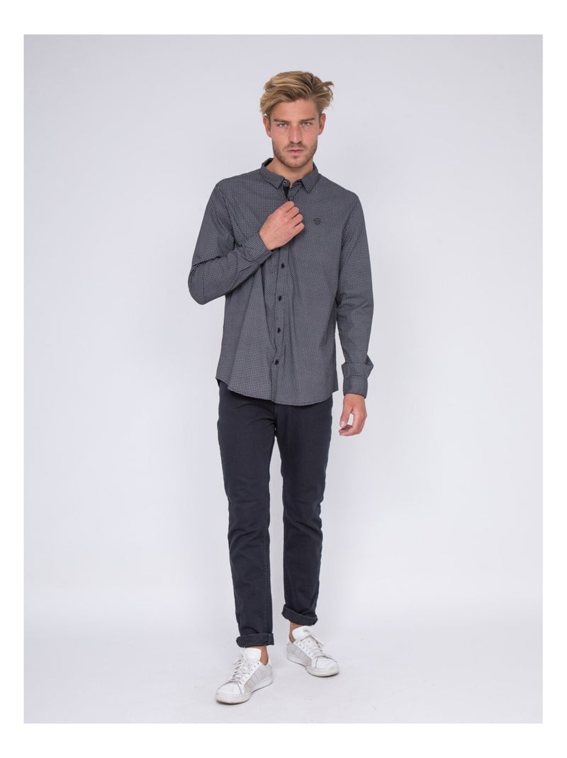 Chemise manches longues TIMINIK Noir - Kiabi