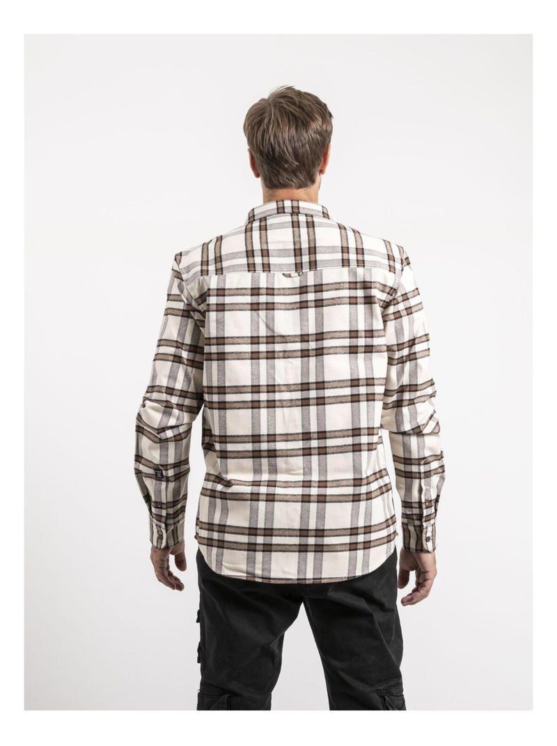 Chemise manches longues TOMAPAL Ecru - Kiabi