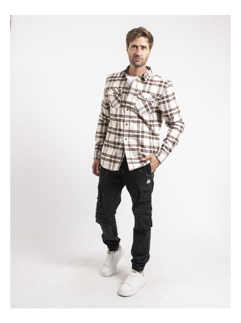 Chemise manches longues TOMAPAL Ecru - Kiabi