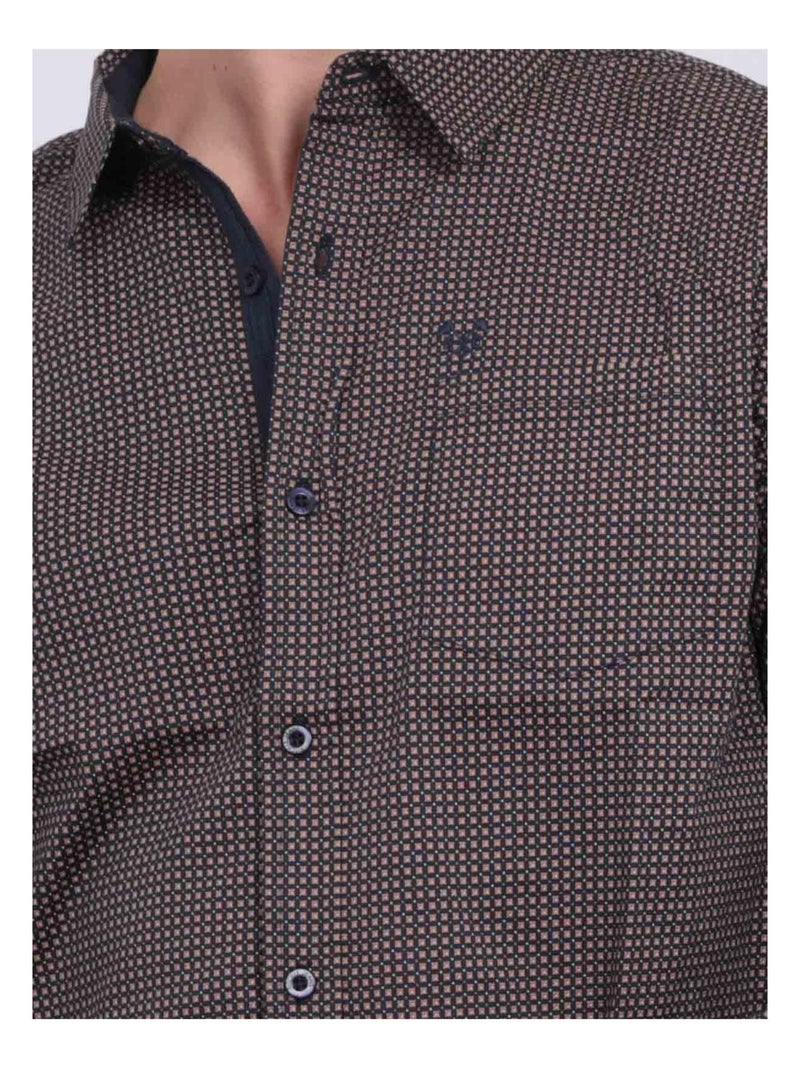 Chemise manches longues TORNADE Bleu marine - Kiabi