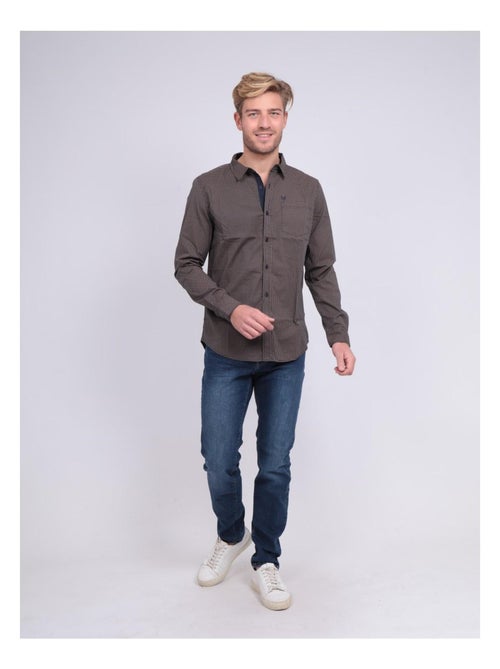 Chemise manches longues TORNADE - Kiabi