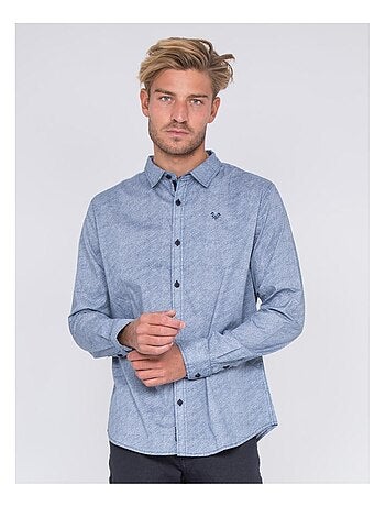 Chemise Manches Longues Bleu Cyclo Club Marcel Homme - 2138595-bleu00