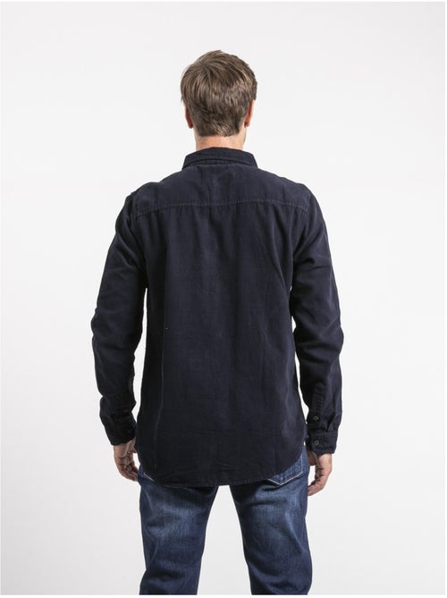 Chemise manches longues velours côtelé TOROLD - Kiabi