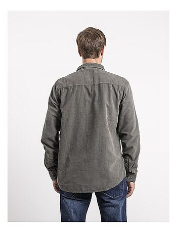 Chemise manches longues velours côtelé TOROLD
