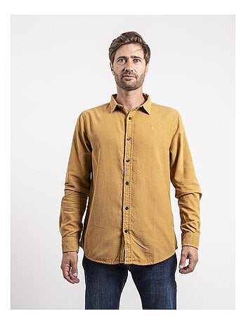 Chemise manches longues velours côtelé TOROLD