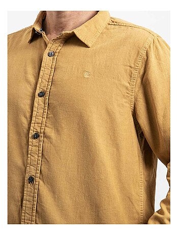 Chemise manches longues velours côtelé TOROLD
