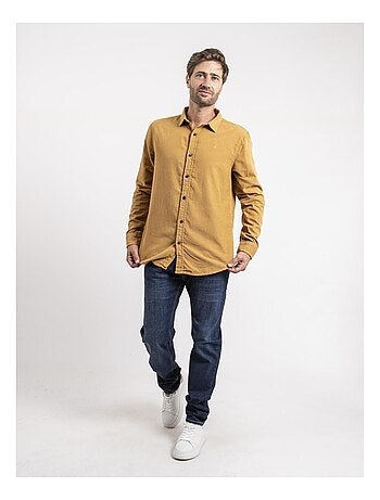 Chemise manches longues velours côtelé TOROLD