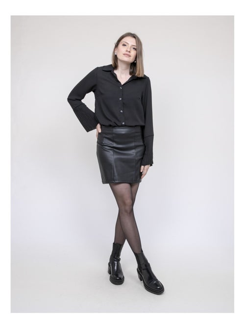 Chemise manches plissées OVIDE - Kiabi