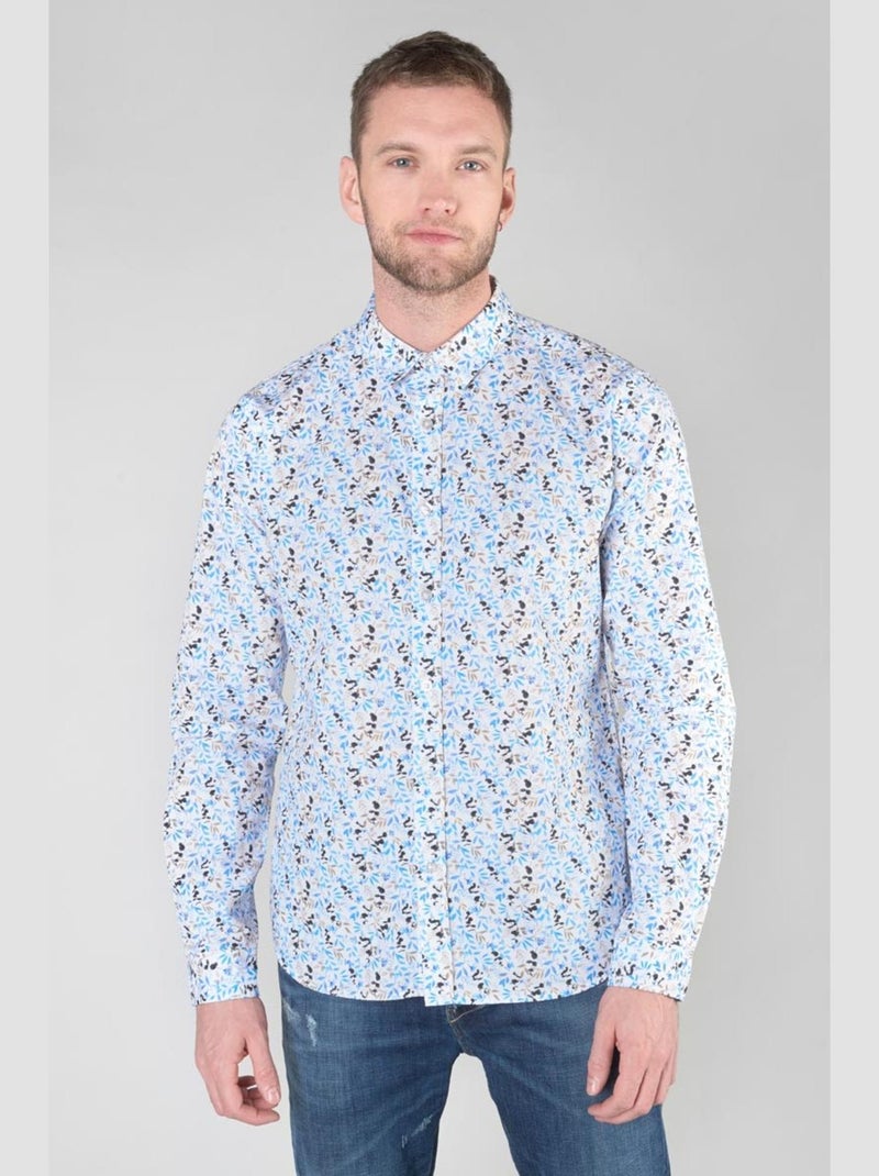 Chemise MARIOT 'Le Temps Des Cerises' Blanc - Kiabi