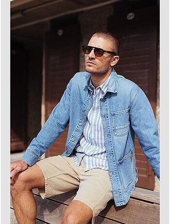 Chemise MAURI en jeans 'Le Temps Des Cerises'