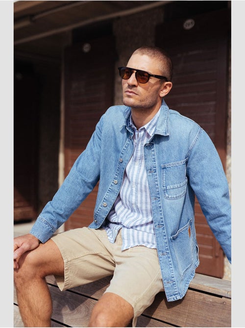 Chemise MAURI en jeans 'Le Temps Des Cerises' - Kiabi