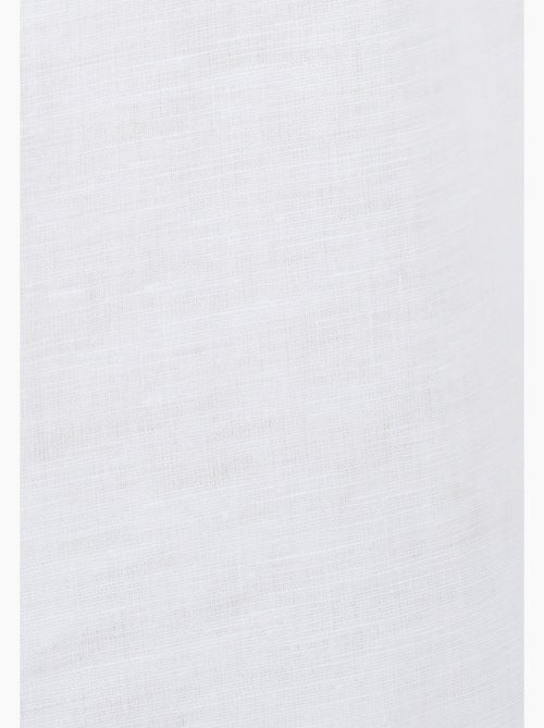 Chemise mélange lin et coton - Damart - Kiabi