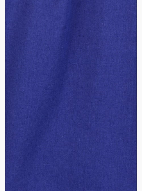Chemise mélange lin et coton - Damart - Kiabi