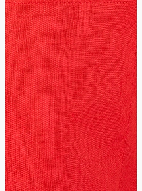 Chemise mélange lin et coton - Damart - Kiabi