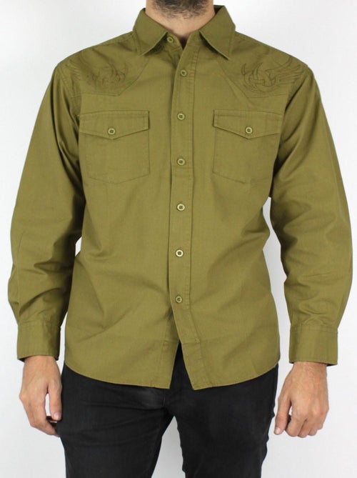 Chemise militaire Kebello - Kiabi