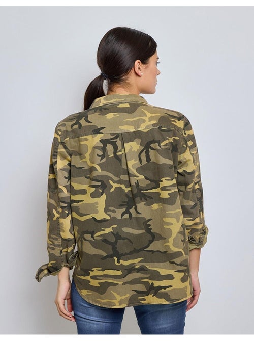 Chemise militaire Kebello - Kiabi