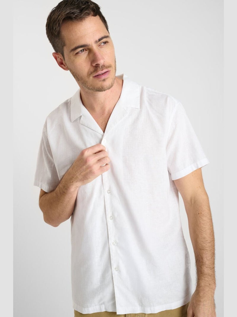 Chemise MINAR 'Le Temps Des Cerises' Blanc - Kiabi