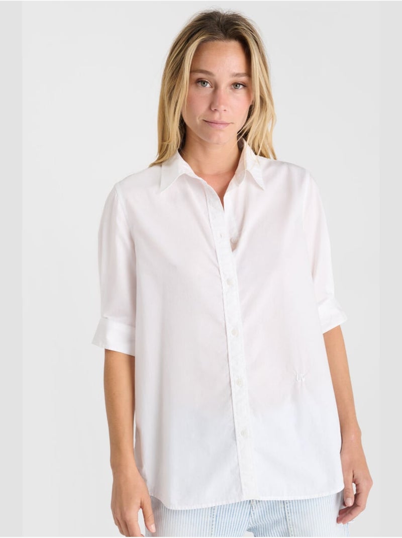 Chemise MIRABEL 'Le Temps Des Cerises' Blanc - Kiabi
