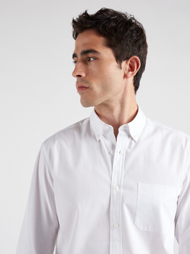 Chemise  MO Fashion Blanc - Kiabi