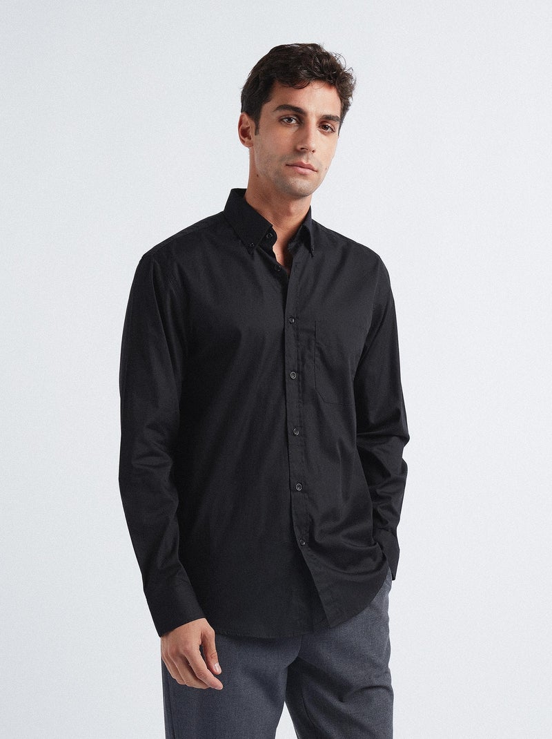 Chemise MO Fashion Noir - Kiabi
