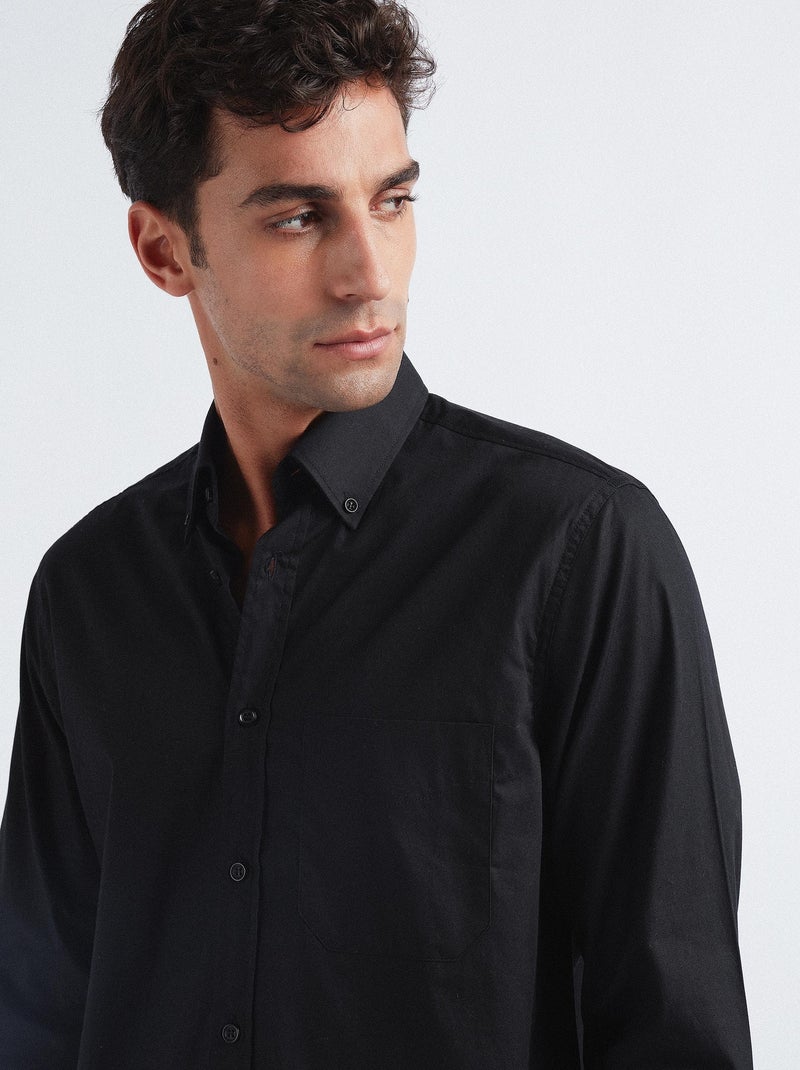 Chemise MO Fashion Noir - Kiabi