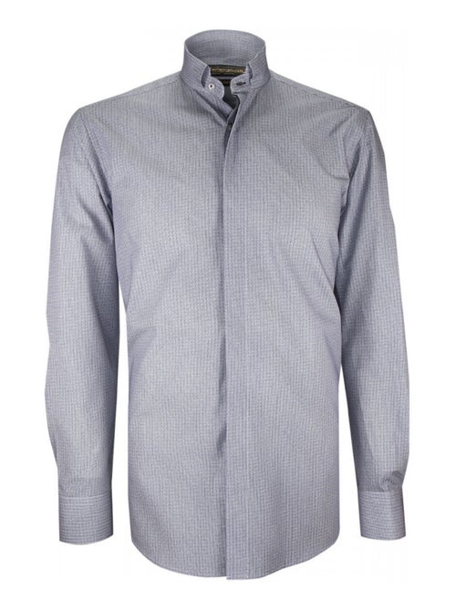Chemise mode col cousu mao à motifs MILO - Kiabi