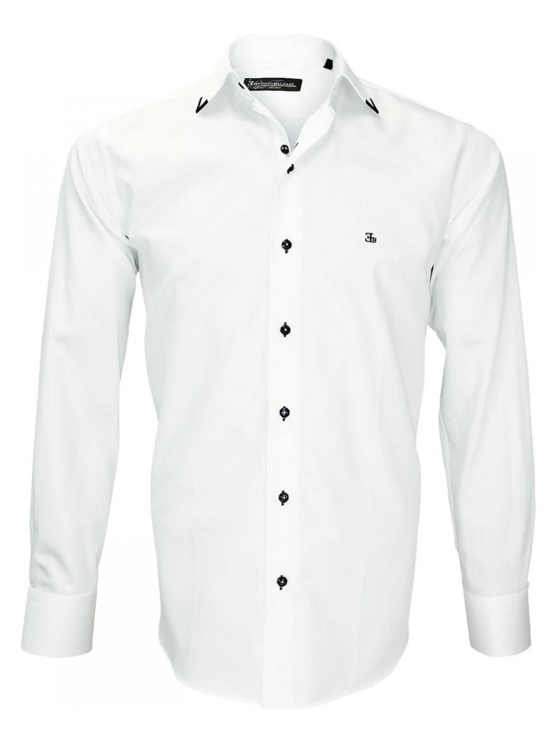 Chemise mode FLAMINIO Blanc - Kiabi