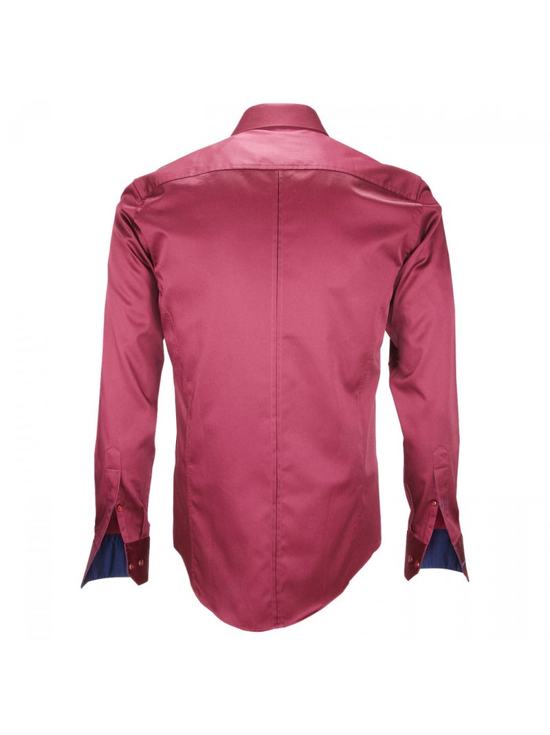 Chemise mode ICKENHAM Bordeaux - Kiabi