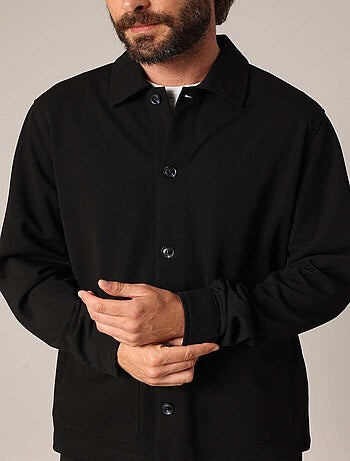 Chemise moderne avec col classique et coupe droite confortable 'Deeluxe'