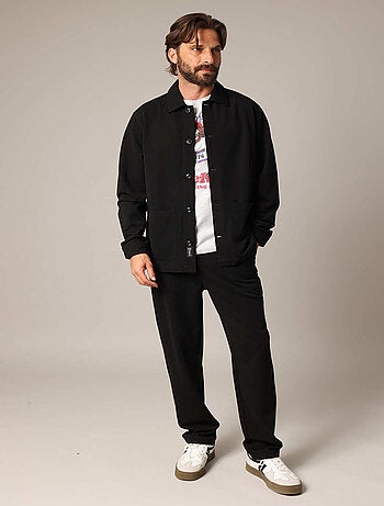 Chemise moderne avec col classique et coupe droite confortable 'Deeluxe'