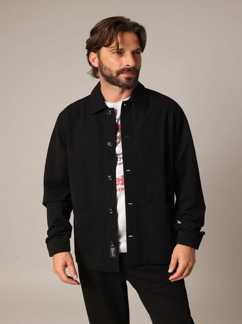 Chemise moderne avec col classique et coupe droite confortable 'Deeluxe' - Kiabi Chemise moderne avec col classique et coupe droite confortable 'Deeluxe' - Kiabi